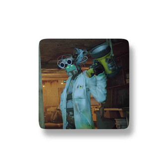 Doc Stray Porcelain Magnet Square