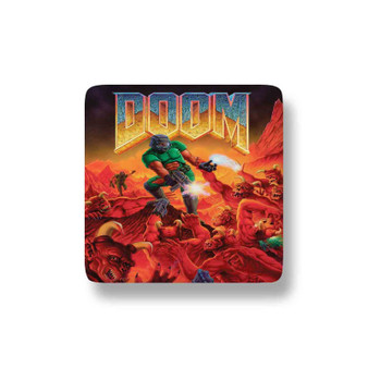 DOOM 1993 Porcelain Magnet Square