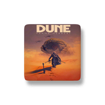 Dune Frank Herbert Porcelain Magnet Square