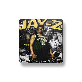 Jay Z Music Porcelain Magnet Square