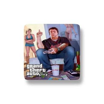 Jimmy De Santa Grand Theft Auto V Porcelain Magnet Square