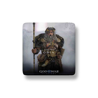 Odin God Of War Ragnarok Porcelain Magnet Square