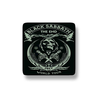 Black Sabbath The End World Tour Porcelain Magnet Square