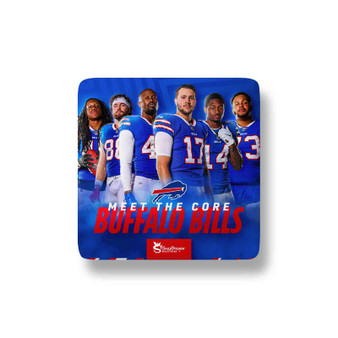 Buffalo Bills NFL 2022 Squad Porcelain Magnet Square