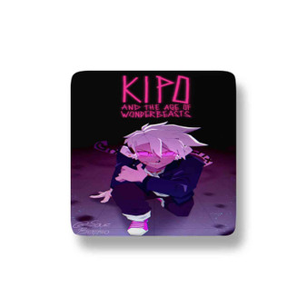 Kipo and the Age of Wonderbeasts Porcelain Magnet Square