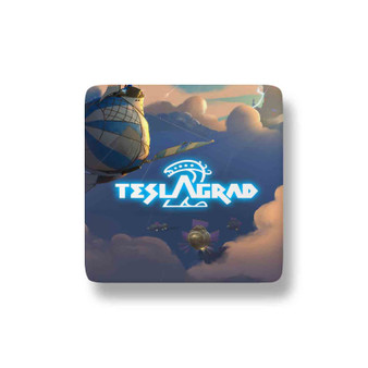 Teslagrad 2 Porcelain Magnet Square