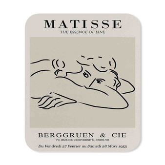 Henri Matisse Line Art Berggruen and Cie Rectangle Gaming Mouse Pad