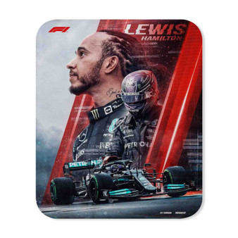 Lewis Hamilton Formula 1 Rectangle Gaming Mouse Pad