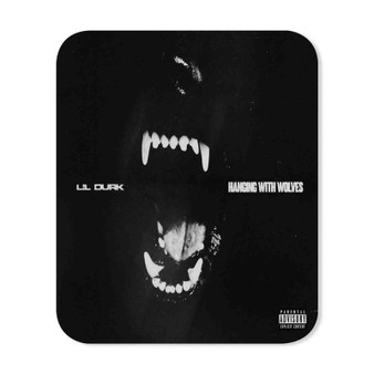 Lil Durk Hanging With Wolves Rectangle Gaming Mouse Pad