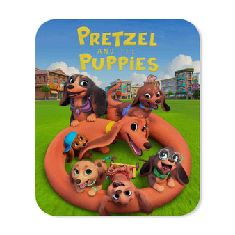 Pretzel and the Puppies Rectangle Gaming Mouse Pad