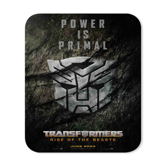 Transformers Rise of the Beasts Prime is Primal Rectangle Gaming Mouse Pad