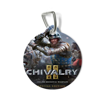 Chivalry 2 Round Pet Tag Coated Solid Metal