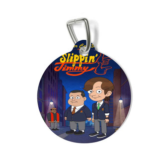 Better Call Saul Presents Slippin Jimmy Round Pet Tag Coated Solid Metal