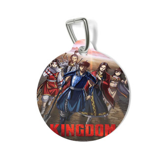 Kingdom 4th Season Round Pet Tag Coated Solid Metal