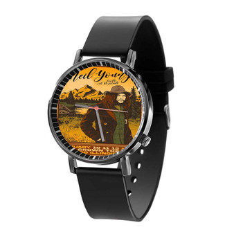 Neil Young Chicago 1973 Quartz Watch With Gift Box