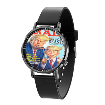 Alfred E Neuman Donald Trump Quartz Watch With Gift Box