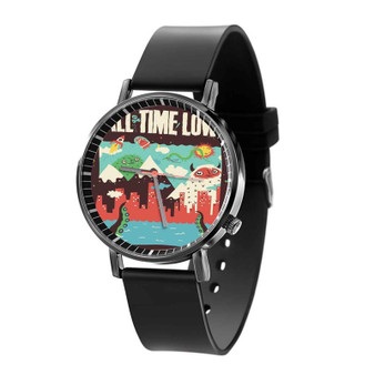 All Time Low Band Quartz Watch With Gift Box