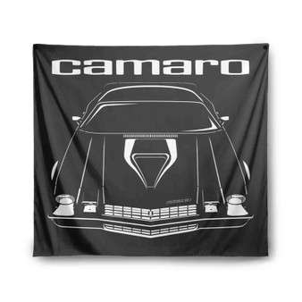 Chevrolet Camaro Z28 2nd Generation Indoor Wall Polyester Tapestries