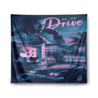 Drive Movie Indoor Wall Polyester Tapestries