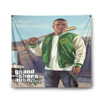 Franklin Clinton Grand Theft Auto V Indoor Wall Polyester Tapestries