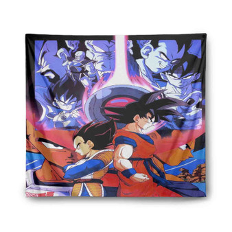 Goku and Vegeta Dragon Ball Z Vintage Indoor Wall Polyester Tapestries