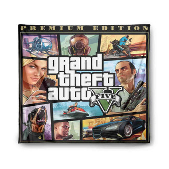 Grand Theft Auto V Premium Edition Indoor Wall Polyester Tapestries