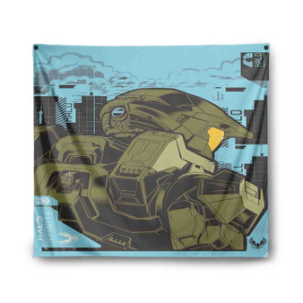 Halo Infinite Spartan Indoor Wall Polyester Tapestries