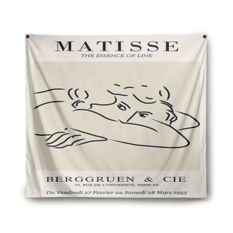 Henri Matisse Line Art Berggruen and Cie Indoor Wall Polyester Tapestries