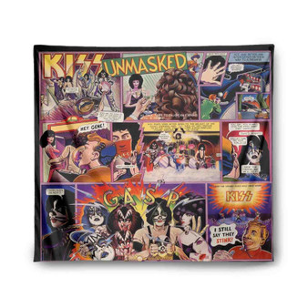 Kiss Unmasked 1980 Indoor Wall Polyester Tapestries