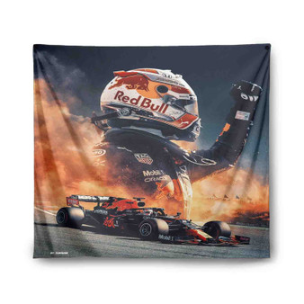 Max Verstappen F1 Indoor Wall Polyester Tapestries