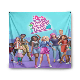 Barbie It Takes Two Indoor Wall Polyester Tapestries