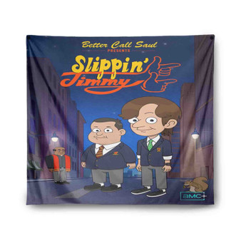 Better Call Saul Presents Slippin Jimmy Indoor Wall Polyester Tapestries