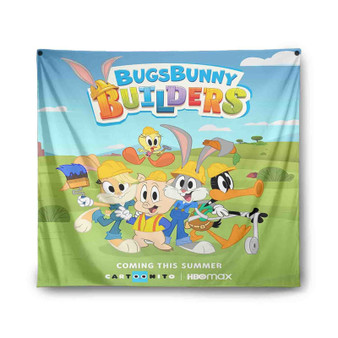 Bugs Bunny Builders Indoor Wall Polyester Tapestries