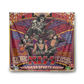 Kiss San Diego Indoor Wall Polyester Tapestries