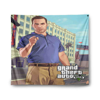 Steve Haines Grand Theft Auto V Indoor Wall Polyester Tapestries
