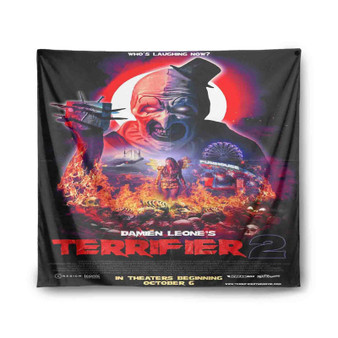 Terrifier 2 Movie Indoor Wall Polyester Tapestries