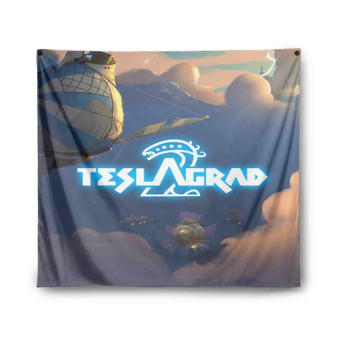Teslagrad 2 Indoor Wall Polyester Tapestries