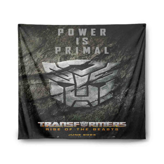 Transformers Rise of the Beasts Prime is Primal Indoor Wall Polyester Tapestries