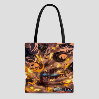 Attack on Titan Final Season Polyester Tote Bag AOP