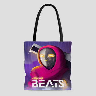 City of Beats Polyester Tote Bag AOP