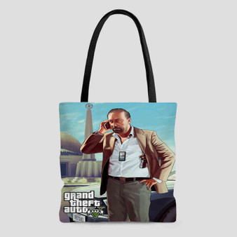 Dave Norton Grand Theft Auto V Polyester Tote Bag AOP