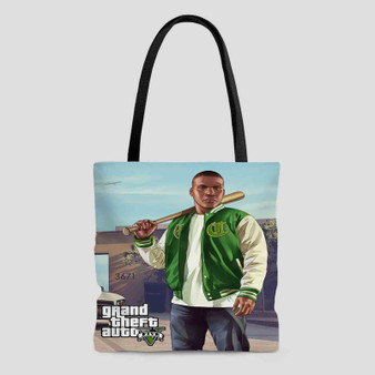 Franklin Clinton Grand Theft Auto V Polyester Tote Bag AOP