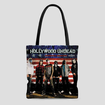 Hollywood Undead Desperate Measures Polyester Tote Bag AOP