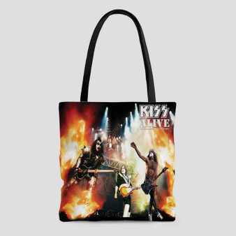 Kiss Alive The Millennium Concert 2006 Polyester Tote Bag AOP