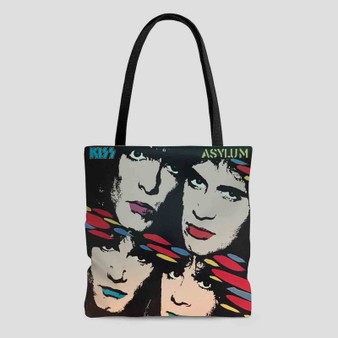 Kiss Asylum 1985 Polyester Tote Bag AOP