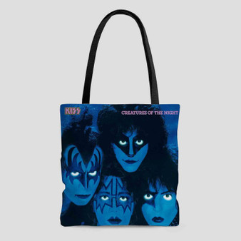 Kiss Creatures of the Night 1982 Polyester Tote Bag AOP