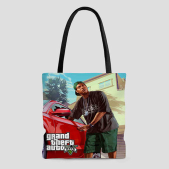 Lamar Davis Grand Theft Auto V Polyester Tote Bag AOP