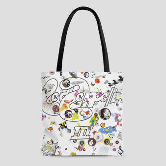 Led Zeppelin III 1970 Polyester Tote Bag AOP