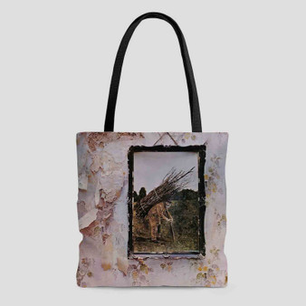 Led Zeppelin IV 1971 Polyester Tote Bag AOP