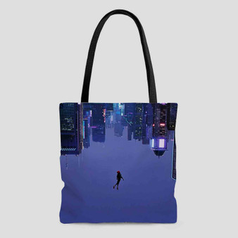 Not Falling But Rising Polyester Tote Bag AOP